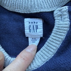 babyGAP ニット　6ヶ月〜12ヶ月用の画像