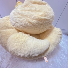 ★07.ぬいぐるみ　あひるクッション　特大　BIGの画像