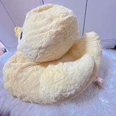 ★07.ぬいぐるみ　あひるクッション　特大　BIGの画像