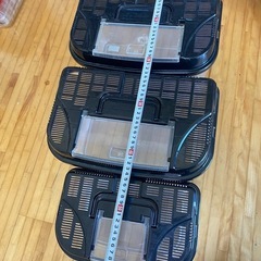 飼育ケース　３つの画像