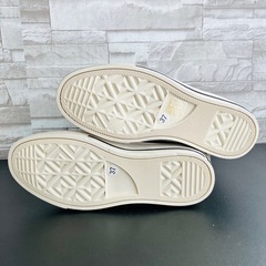 キャンバスブーツ ストラップ付き スニーカー 23.5の画像