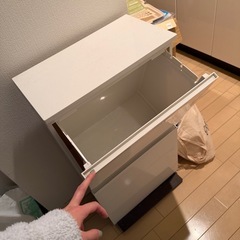 2段式ゴミ箱の画像