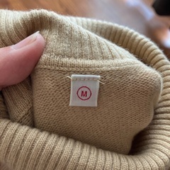 100%カシミアニットの画像