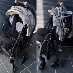 ★★ピジョン/ランフィリノン/ベビーカー/美品★★の画像