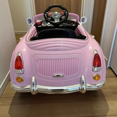 子ども向け電動乗用 ラジコンカー ポルシェ 結婚式などの画像