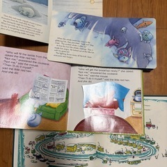 英語の絵本4冊/4English picture booksの画像