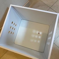 LEKMAN IKEA イケヤ 収納ボックス ホワイトの画像
