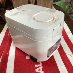 山善　スチームファン式加湿器　スチームキューブ　KSF-K284 ホワイトの画像