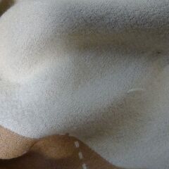 ( E-135 )ストール 手袋 ２つセット 大判 マフラー ブラウン ベージュ レディース おしゃれ かわいい ピンポイント 中古の画像