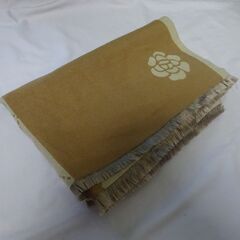 ( E-135 )ストール 手袋 ２つセット 大判 マフラー ブラウン ベージュ レディース おしゃれ かわいい ピンポイント 中古の画像