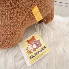 ★10.ぬいぐるみ　リラックマ　寝そべりの画像