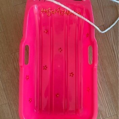 子供スキー、そりの画像