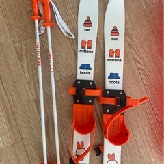 子供スキー、そりの画像