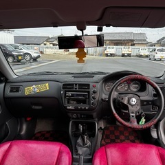 🉐車検約2年付き‼️即乗り可能🎉下取り、交換等可能㊗️シビック フェリオ EK3🌈スポコン ローコン 走りベースにも🉐の画像