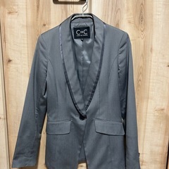 クードシャンス　グレー ジャケット　36の画像