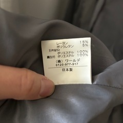 クードシャンス　グレー ジャケット　36の画像