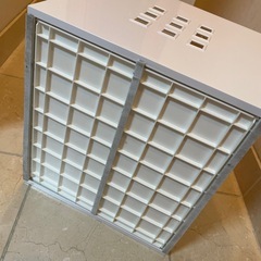 2　LEKMAN IKEA イケヤ 収納ボックス ホワイトの画像