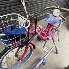 子供用自転車の画像
