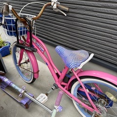 子供用自転車の画像