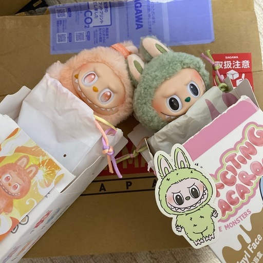 【お取引決定！正規品】 LABUBUラブブ2個セット
