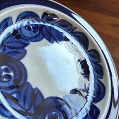 希少　Arabia　Anemone　アネモネ　絵柄入り　プレート　16cm　レア　アラビア　北欧　ヴィンテージ食器の画像