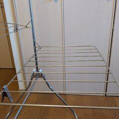 ステンレス、物干の画像