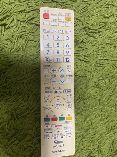 シャープTV32インチ