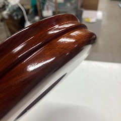 ロ2512-496 丸盆 おぼん 中古美品の画像