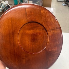 ロ2512-496 丸盆 おぼん 中古美品の画像