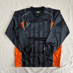 NIKE セットアップ ネイビー オレンジ 銀タグ Y2K 00s ポケット付きの画像