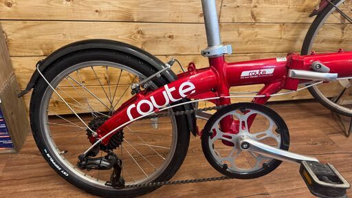 DAHON ROUTE 折りたたみ自転車 ミニベロ　【名古屋周辺引取】 DAHON ROUTE 折りたたみ自転車 ミニベロ 【名古屋周辺引取】 DAHON