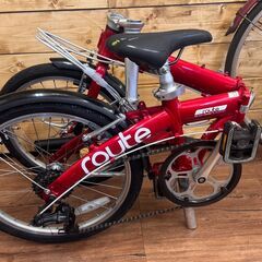 中古整備品 試乗できます DAHON route 折りたたみ20インチ自転車 の画像
