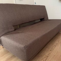 ソファベッド 3人掛け リクライニング 3P セミダブルベッドの画像