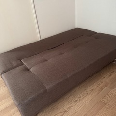 ソファベッド 3人掛け リクライニング 3P セミダブルベッドの画像