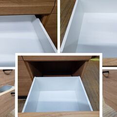 L22　美品！　タイル天板　コンセント付き　キッチンボードの画像