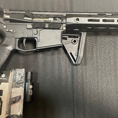 ARCTURUS アークタウラス M4 / AR-15系 電動ガン LAW Tacticalタイプ 折りたたみカスタム ＋ ACETECH Lighter S トレーサー付の画像