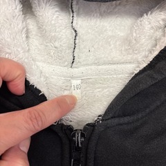 マイクラ 　ボアパーカー  140サイズの画像