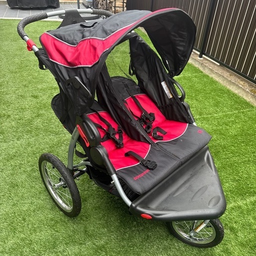Babytrend 2人乗りベビーカー、バギー