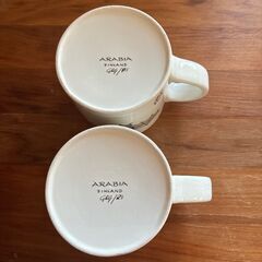 Arabia　Löyly　ロウリュ　GOGサイン入　サウナ　マグカップ　全４種　アラビア　レア　希少　北欧　ヴィンテージ食器の画像