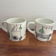 Arabia　Löyly　ロウリュ　GOGサイン入　サウナ　マグカップ　全４種　アラビア　レア　希少　北欧　ヴィンテージ食器の画像