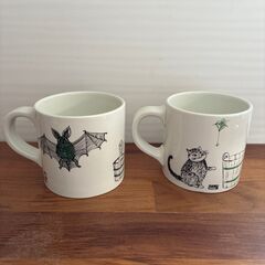 Arabia　Löyly　ロウリュ　GOGサイン入　サウナ　マグカップ　全４種　アラビア　レア　希少　北欧　ヴィンテージ食器の画像