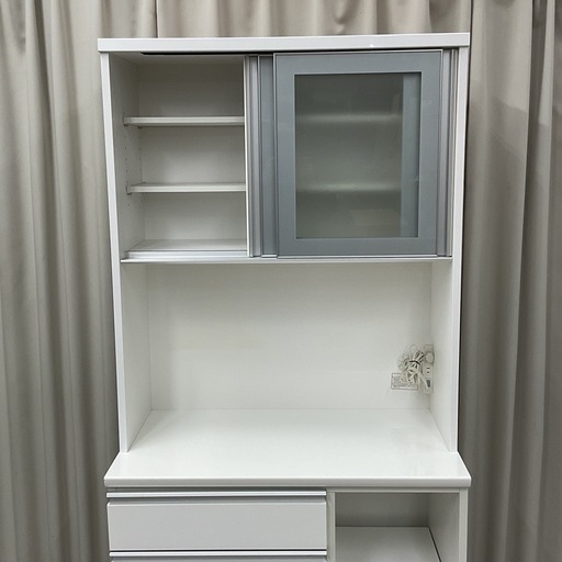 KL-14【新入荷　リサイクル品】ニトリ　レジューム90 オープンキッチンボード　白