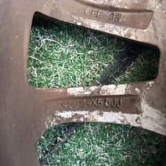 スタッドレスタイヤ+アルミホイル4本セット 175/65R14の画像