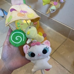 ディズニーキャラクターズ やわらかガラガラメリーデラックスの画像