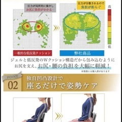 MyComfort ジェルクッション 低反発の画像