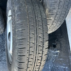 ★145R12  6PR！ハイゼットトラック・ハイゼットカーゴ純正鉄！の画像