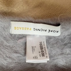 ROPE PICNIC PASSAGE シャギーベレー帽 グレーの画像