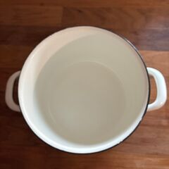 希少　Finel　エナメル　Veteta　両手鍋　ホーロー　エステリ・トムラ　フィネル　お鍋　ポット　北欧　ヴィンテージの画像