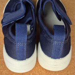 難あり　新品　ムーンスター　大人の上履き　紺　25㎝の画像