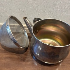 たっぷり　やかん　ザル付きの画像